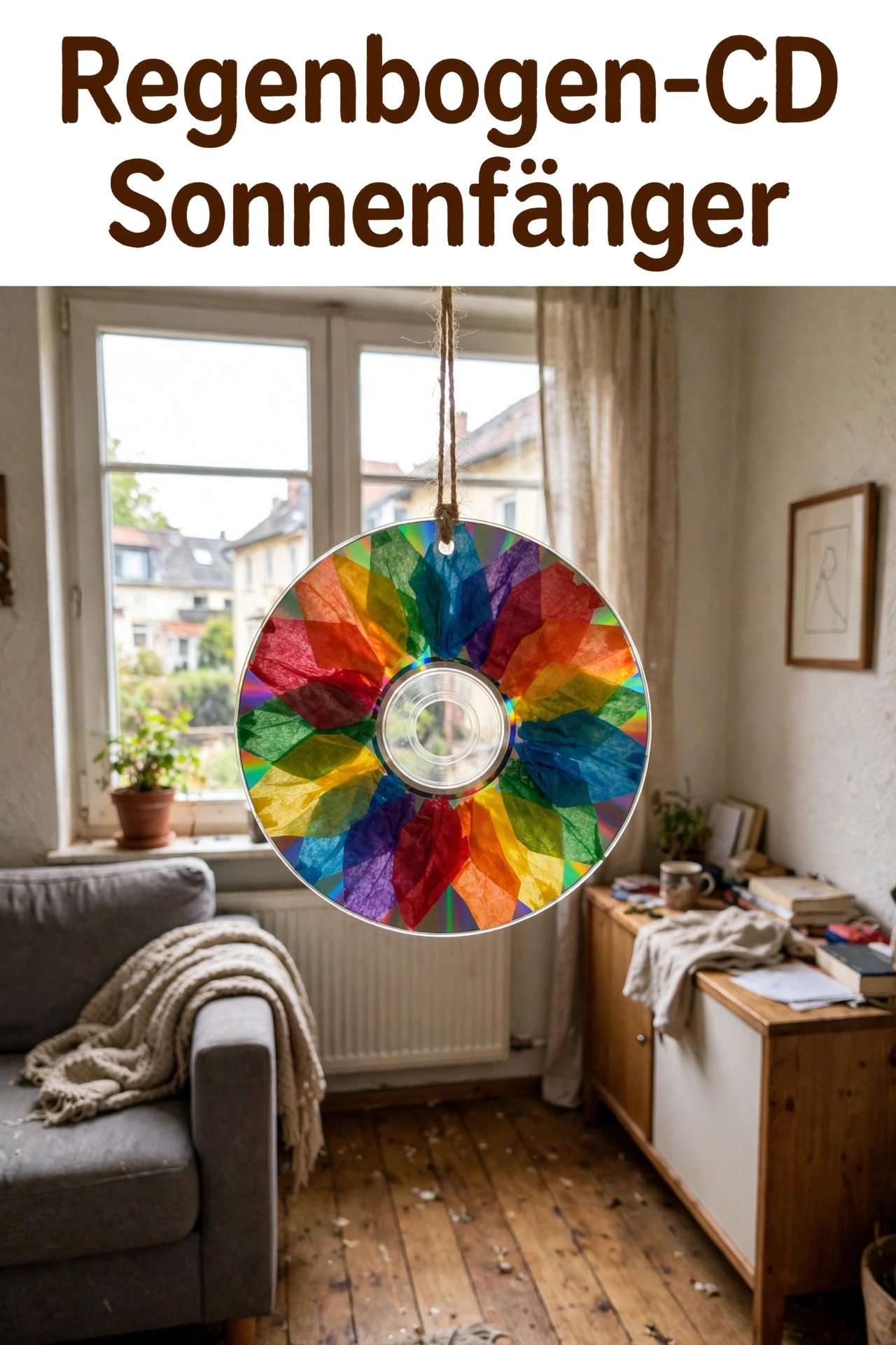 Regenbogen-CD Sonnenfänger