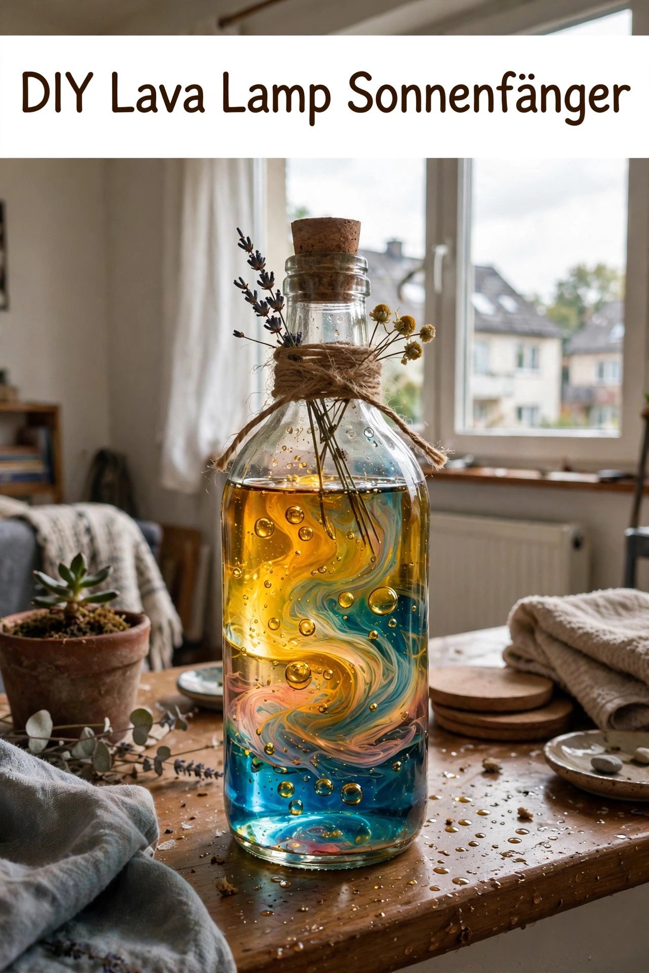 DIY Lava Lamp Sonnenfänger